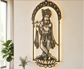 Decorative figurine wall art concept