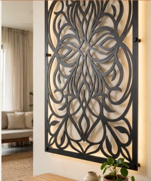 Decorative metal screen concept